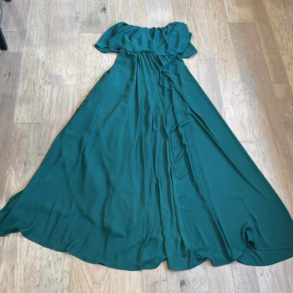 R.S.V.P. SUGARLIPS Enamored Off The Shoulder Ruffle Dress Curve Size Small - Picture 10 of 10
